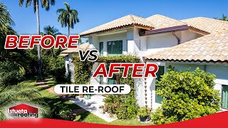 Ludowici Clay Tile Roof Installation  Miami Beach FL [upl. by Il]