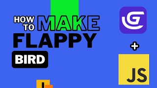 make flappy bird clone in gdevelop with javascript part 1 [upl. by Shaylynn]