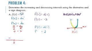 Lesson 3 Orange U11C Increasing and Decreasing intervals video [upl. by Ahsieki]