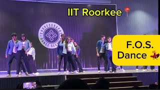 IIT Roorkee Dance Performance  choreographed by ChoreoIITR for FOS iitroorkee dance group [upl. by Appleton]