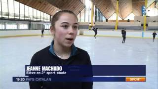 Une journée avec les patineuses de sport étude de Font Romeu [upl. by Jala]