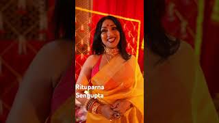 Rituparna Sengupta 2024 mumbai durga puja [upl. by Alusru]