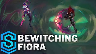 PROJECT Fiora Wild Rift Skin Spotlight [upl. by Neetsirhc]