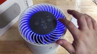 TaoTronics Air Purifier with 3in1 True HEPA Filter [upl. by Okechuku197]