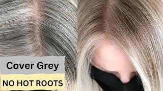 Grey Coverage Made Easy No More Brassy Roots [upl. by Will]