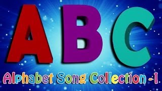 ABC Alphabet Songs for Children  3D ABCD Songs Collection  Volume 1 [upl. by Ajroj]