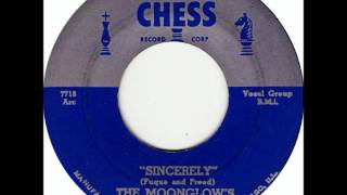 Moonglows  Sincerely 1956 Chess Records [upl. by Lowenstern360]