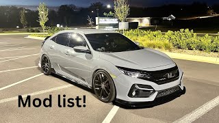 mod list 10th gen civic hatchback [upl. by Ramo105]