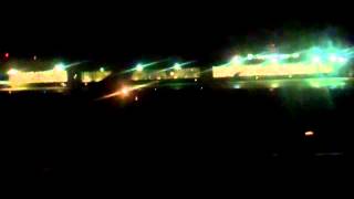 Landing at Westchester County Airport HPN at night [upl. by Suhcnip]