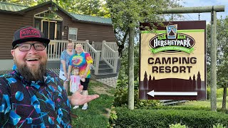 Hersheypark Camping Resort  Resort amp Cabin Tour  Revelry Chophouse Hershey Pennsylvania [upl. by Eeima]