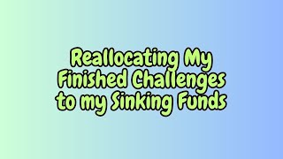 Sinking Funds Randomizer  Reallocation  How much did I saved [upl. by Elysia]