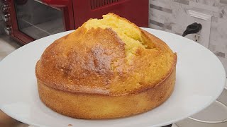 Solamente una taza de HARINA tu Horno tostador y una Torta esponjosa Lista 😃 a Sponge Cake [upl. by Chloette72]