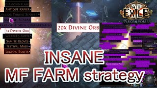 【PoE 324】INSANE MF Farming strat 【nerfed】 [upl. by Ynaffyt818]