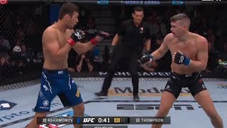 UFC 296 Sthepen Thompson VS Shavkat Rakhmonov [upl. by Ahseena826]