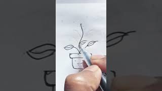 Simple drawing 💥🤩shorts art trending easydrawing viralvideo pencildrawing easydrawstepbystep [upl. by Aij153]