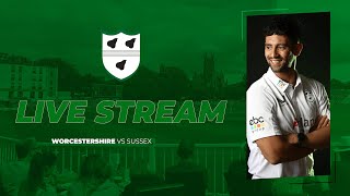 🔴 Worcestershire vs Sussex Day Two  LV Insurance County Championship [upl. by Waechter]