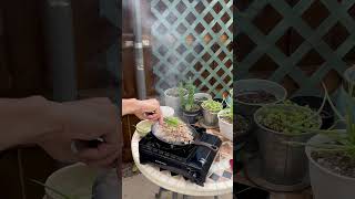 Fore Winds my favorite portable stove iwatani portablestove porksisig sizzlingplate fourwinds [upl. by Orit]