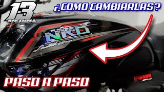 CALCOMANIAS PERSONALIZADAS NKD 125 🏁🔥 DISEÑO ÚNICO 🎨😵 [upl. by Duester]