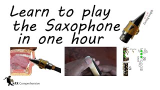 Learn to play the saxophone in 1 hour [upl. by Llerrad]