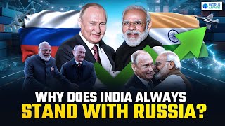 RUSSIA  India’s Oldest and Most Reliable Partner 🤝  IndiaRussia Relations  World Affairs [upl. by Yerak]