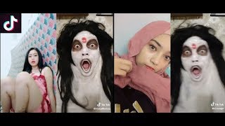 TIK TOK LUCU 🤣🤣 DUET BARENG HANTU 👻👻 [upl. by Freddy]