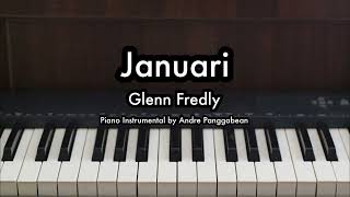 Januari  Glenn Fredly  Piano Karaoke by Andre Panggabean [upl. by Silsbye]