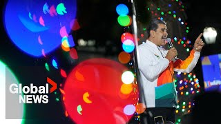 Venezuela moves Christmas to Oct 1 President Nicolás Maduro decrees [upl. by Rimaj]