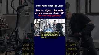 How to adjust the mode of the massage chair 2 [upl. by Ecilegna720]