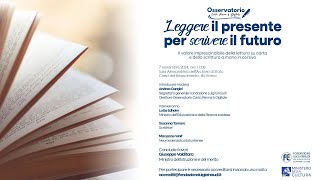 Leggere il presente per scrivere il futuro [upl. by Donelu]