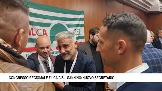 CONGRESSO REGIONALE FILCA CISL SANNINO NUOVO SEGRETARIO [upl. by Eenhpad861]