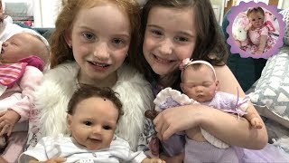 REBORN DOLL SHOW Making New Friends [upl. by Ydarb382]