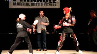 Colbey Northcutt vs Leah Fox  2011 Avalanche Nationals [upl. by Trebloc]