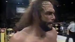 Macho Man Randy Savage vs Steve Austin WCW Saturday Night May 27th 1995 [upl. by Jehanna]