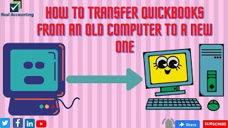 How to Transfer Quickbooks From an Old Computer to a New One  Quickbooks Online Tutorial [upl. by Atihana]