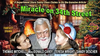 Miracle on 34th Street 1955 — Fantasy Drama  Thomas Mitchel MacDonald Carey Teresa Wright [upl. by Leikeze501]