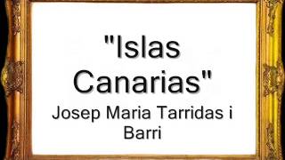 Islas Canarias  Josep Maria Tarridas i Barri Pasodoble [upl. by Ricardama]