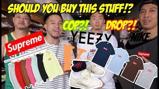 COP OR DROP ON POPULAR HYPEBEAST ITEMS [upl. by Hewart713]