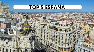 🌈Top 5 ciudades mas bonitas de España [upl. by Anawad]