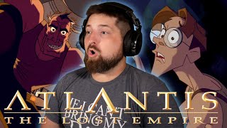 Was ATLANTIS THE LOST EMPIRE a Sunken Treasure  First Time Watching Reaction [upl. by Nylyak]