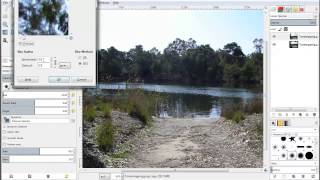 GIMP  Custom high pass filter for sharpening digital images  HD [upl. by Herzig177]