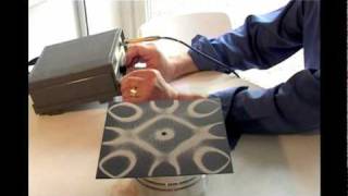 Evan Grant Making sound visible through cymatics [upl. by Eiryt]