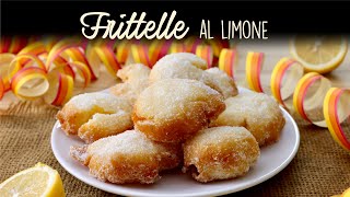 Come fare le FRITTELLE AL LIMONE di Carnevale  Ricetta Facile BuonIdea SHORTS [upl. by O'Driscoll]