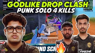 Godlike drop Clash😱Punk solo 4 kills🔥godlike jonathan punk godl bgmi [upl. by Zurheide]