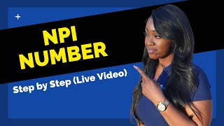 NPI Number l Step by Step Instructions [upl. by Samal]