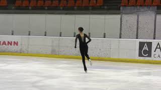 Natalia Runcanu  locul 1 Campionatul National de Patinaj [upl. by Bradeord]