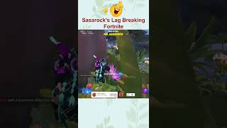 😂Sasarocks Lag Breaking Fortnite😂 shorts fortnite fortniteog [upl. by Nytnerb]