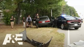 Live PD Bank Robbers Car Chase Season 3  AampE [upl. by Asiuol]