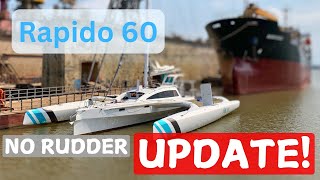 Buying a Rapido 60 sailboat warranty repairs Hardstand Progress [upl. by Fari]