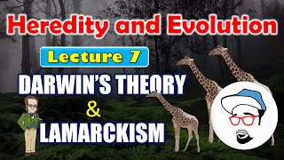 Darwins theory and Lamarckism  Heredity and Evolution Class 10 SSC CBSE [upl. by Eamaj]