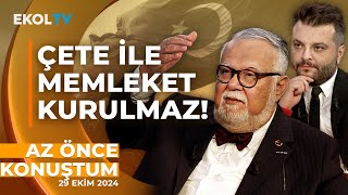 quotABDnin Derdi Türkiye’deki Su Kaynaklarıquot  Celal Şengör ve Candaş Tolga Işık  Az Önce Konuştum [upl. by Akciret]